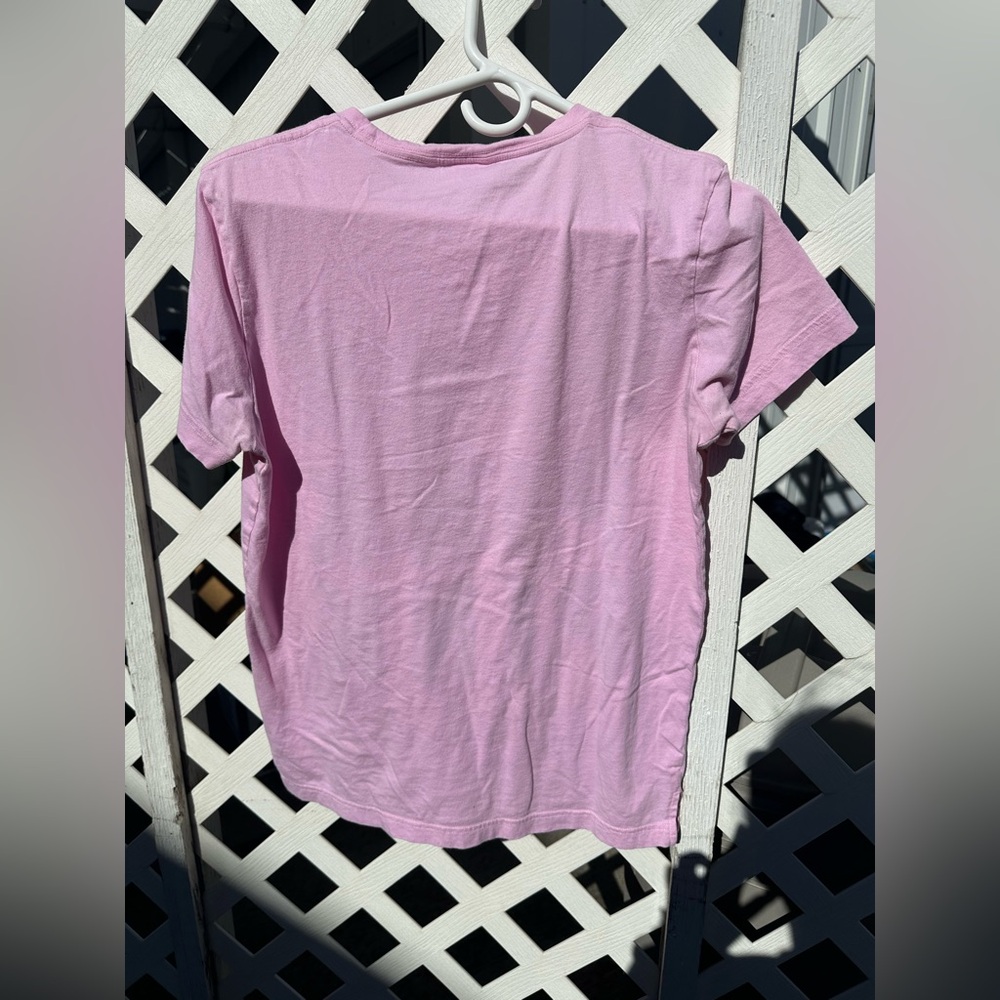 XS light pink with black lettering PINK T-shirt